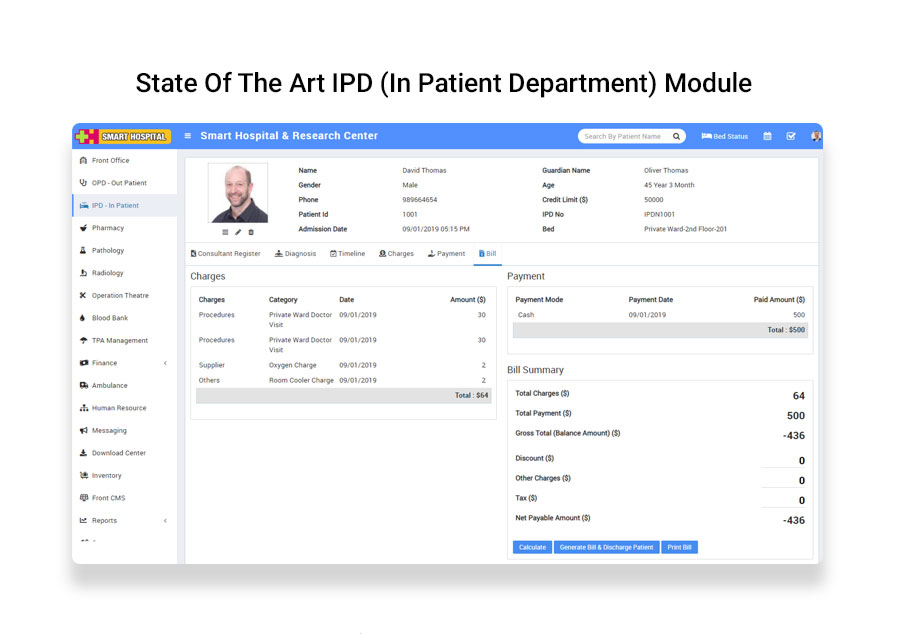 Smart Hospital : Hospital Management System - 4