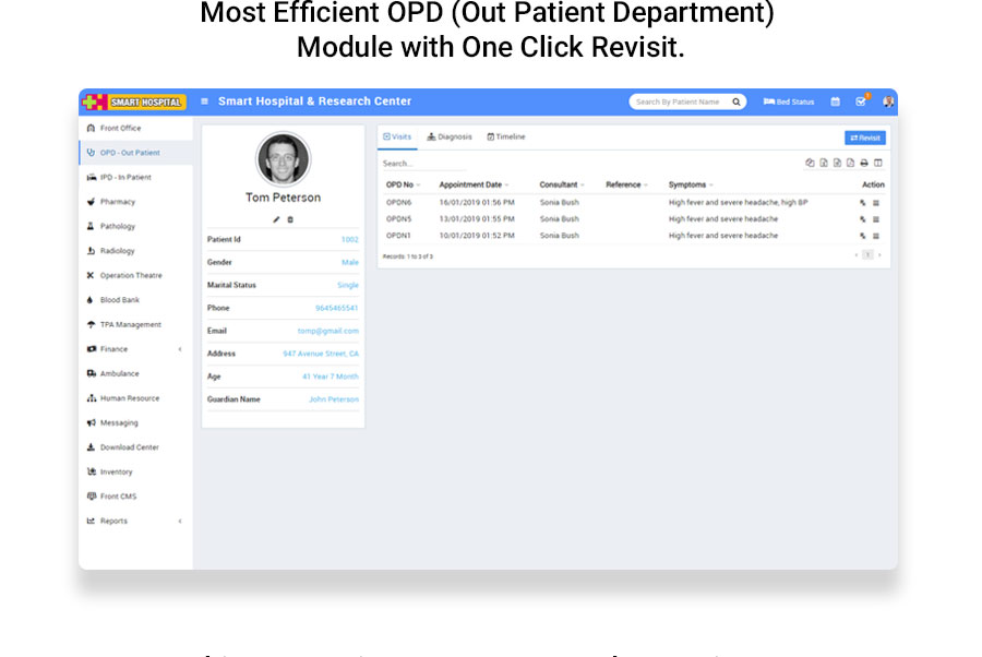 Smart Hospital : Hospital Management System - 6