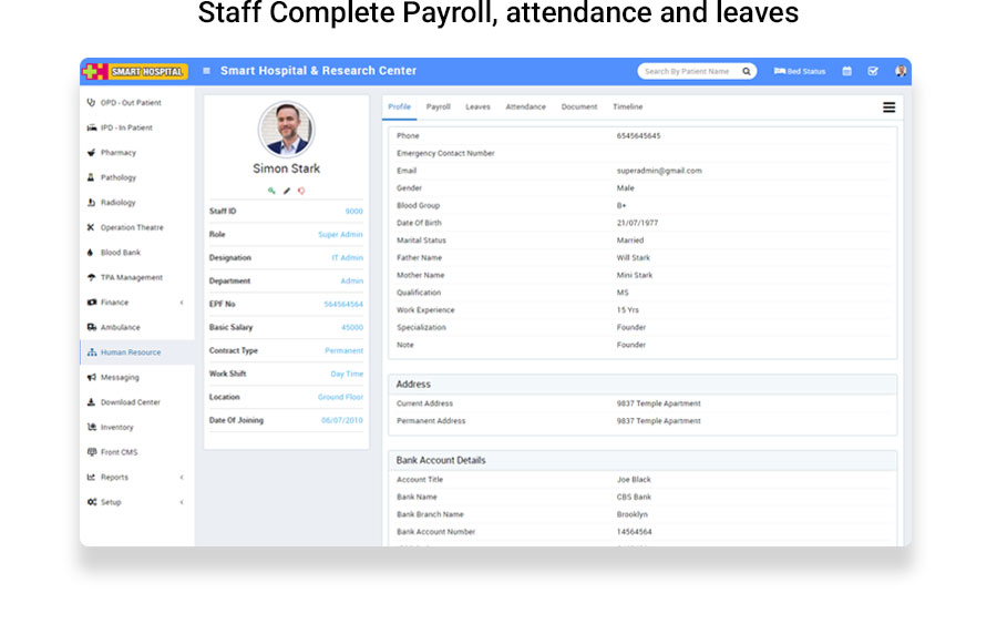 Smart Hospital : Hospital Management System - 17