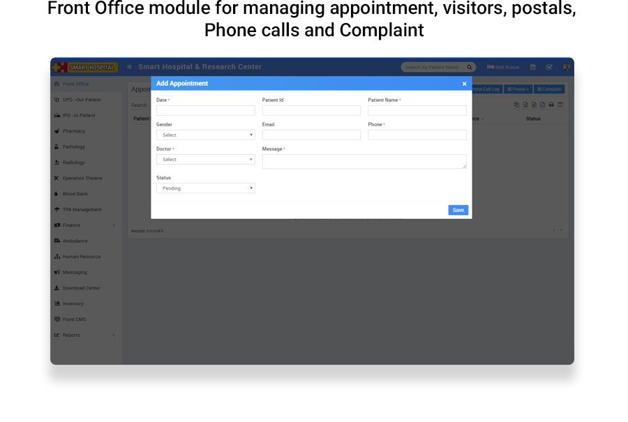 Smart Hospital : Hospital Management System - 19