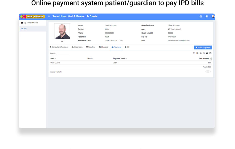 Smart Hospital : Hospital Management System - 21