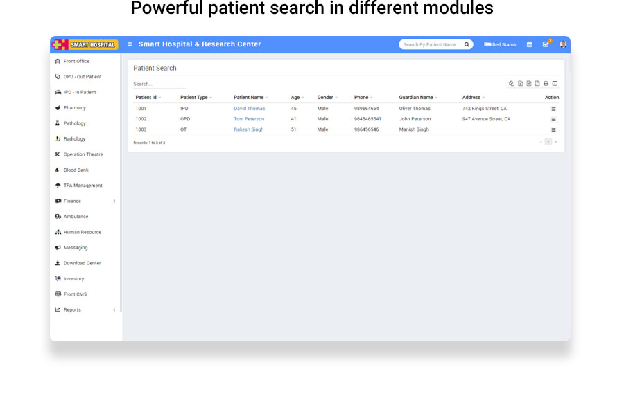 Smart Hospital : Hospital Management System - 21