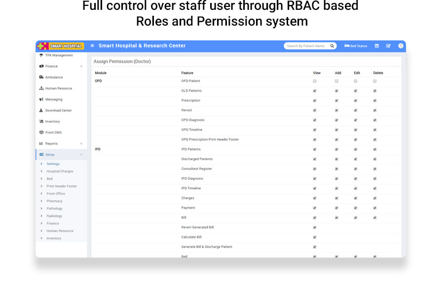 Smart Hospital : Hospital Management System - 32