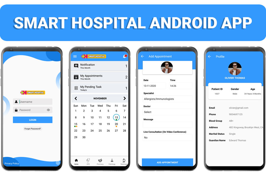 Smart Hospital : Hospital Management System - 1